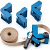 Rockler Edge Clamp Blue ABS Plastic Modern Style Tool-0