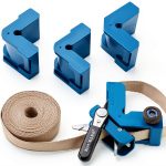 Rockler Edge Clamp Blue ABS Plastic Modern Style Tool-0