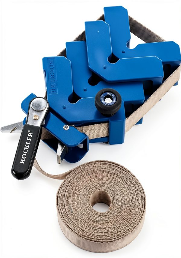 Rockler Edge Clamp Blue ABS Plastic Modern Style Tool-1
