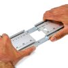 Bora NGX Clamp Edge Extension Aluminum Track Saw Guide-5