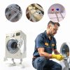 Yejesiy Washing Machine Hoses Stainless Steel 4 Feet Red-4