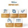 Rinseroo Faucet Hose Rubber No Install Universal Fit-2