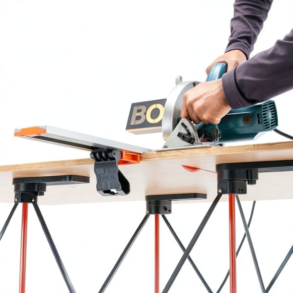 BORA 96in Clamp Edge Aluminum Guide for Woodworking-6