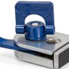 Rockler T Track Clamp Aluminum Modern Blue Edge Clamp-0