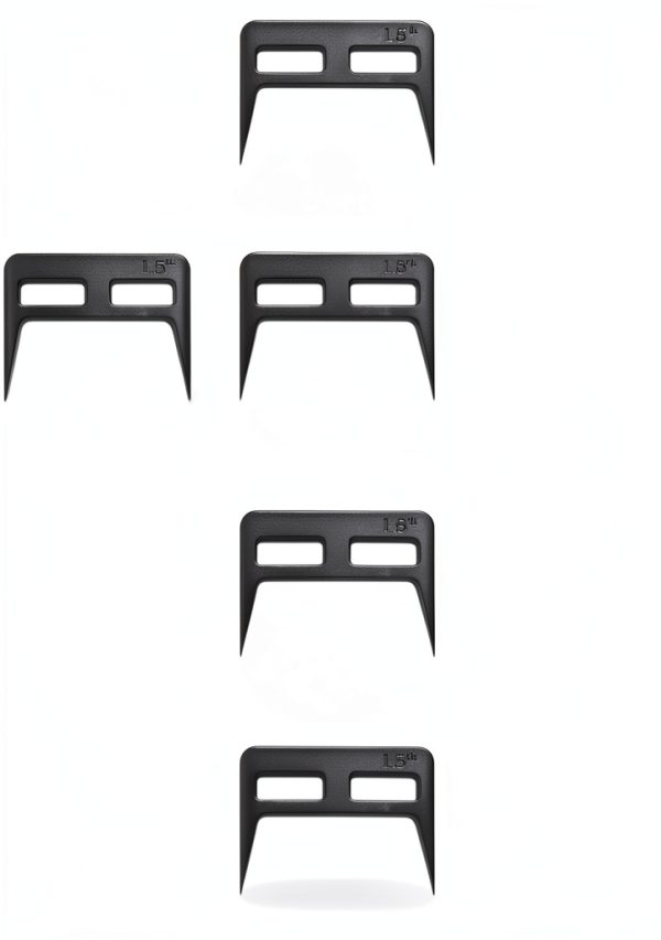 Wswqop Pinch Dog Clamps Steel Woodworking Edge Clamps-3