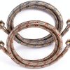 Yejesiy Washing Machine Hoses Stainless Steel 4 Feet Red-0
