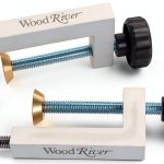 WOODRIVER Edge Clamp Aluminum Brass Wood Modern Style-0