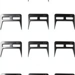 Wswqop Pinch Dog Clamps Steel Woodworking Edge Clamps-0