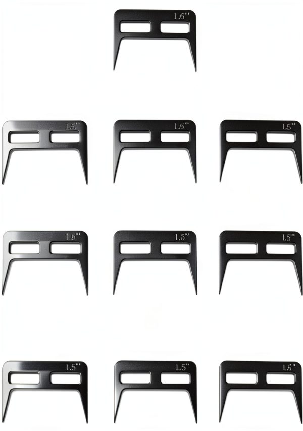 Wswqop Pinch Dog Clamps Steel Woodworking Edge Clamps-0