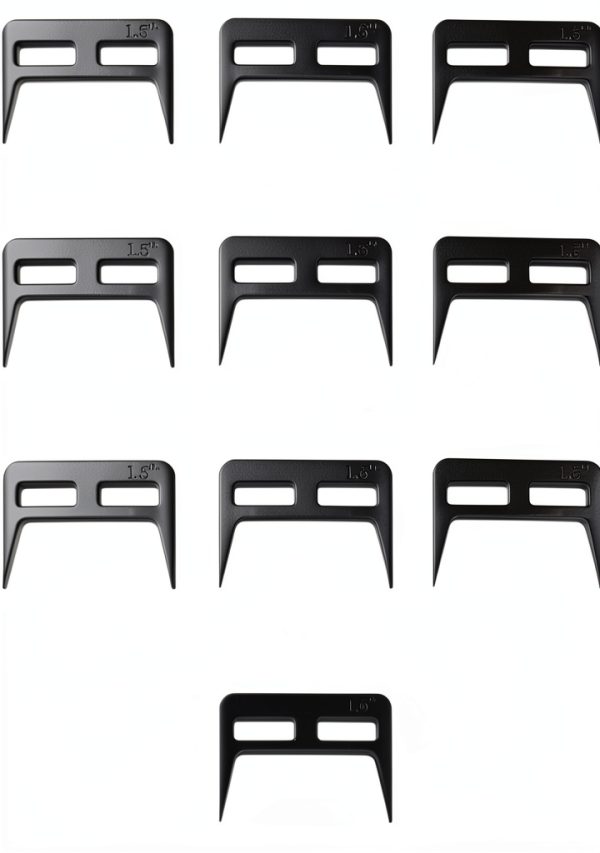 Wswqop Pinch Dog Clamps Steel Woodworking Edge Clamps-4