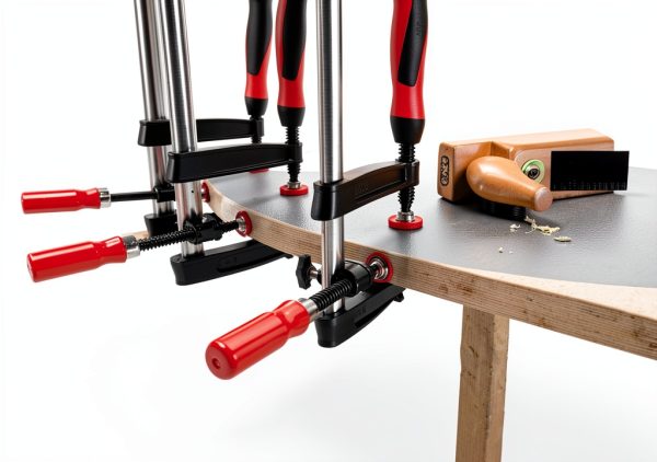Bessey Edge Clamp Cast Iron Modern Style for Woodworking-1