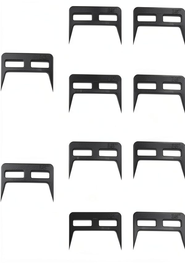Wswqop Pinch Dog Clamps Steel Woodworking Edge Clamps-5