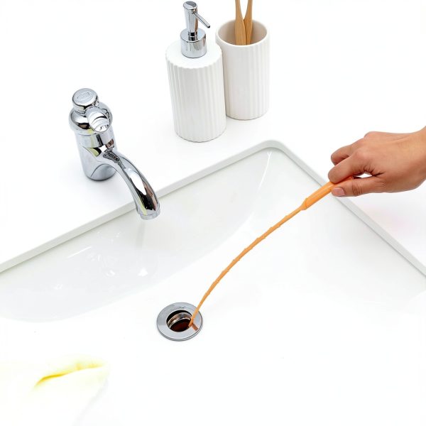 Amazon Drain Snake 6 Pack Plastic Steel Clog Remover Tool-6