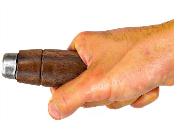 Wood Kitchen Knife Handle BESPORTBLE Modern Khaki Grip-6