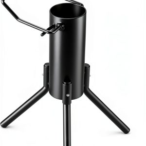 Gulfmew Compound Bow Stand Black Iron-0