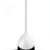 Clorox Toilet Plunger Set White Grey Plastic-5