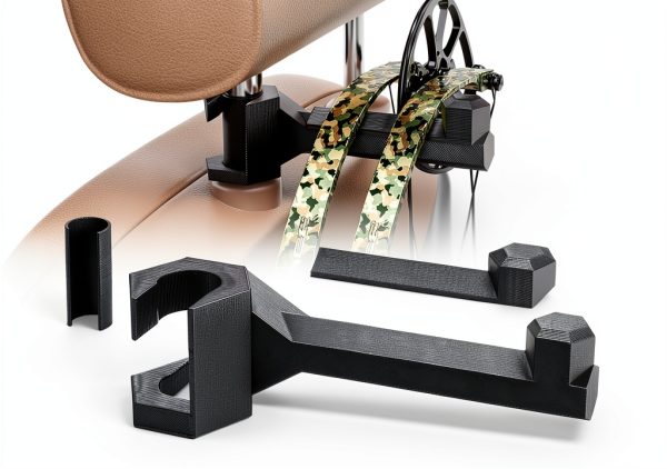 Suacopzar Car Bow Hanger Plastic Headrest Mount-0