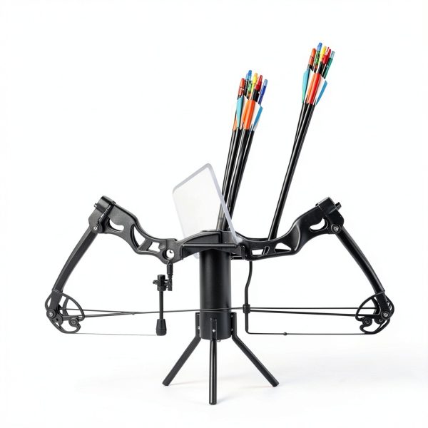 Gulfmew Compound Bow Stand Black Iron-5