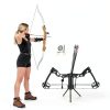 Gulfmew Compound Bow Stand Black Iron-1