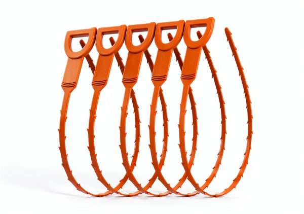 Orange Drain Clog Remover by ARCTIC EAGLE 4 Pack-0