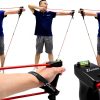 ELONG OUTDOOR Archery Draw Trainer Black Rubber Band 15lb 28in-7