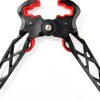 QI HUO JU Bow Stand - Black Plastic Archery Jack Stand Model 01BZGJS-0