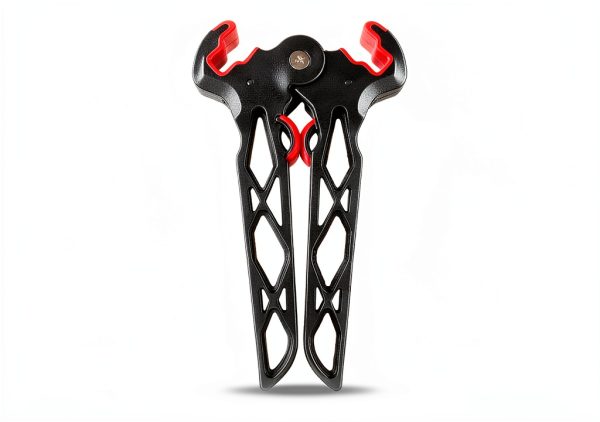 QI HUO JU Bow Stand - Black Plastic Archery Jack Stand Model 01BZGJS-1