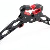 QI HUO JU Bow Stand - Black Plastic Archery Jack Stand Model 01BZGJS-7