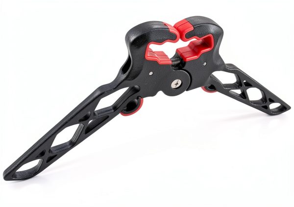 QI HUO JU Bow Stand - Black Plastic Archery Jack Stand Model 01BZGJS-7