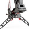 QI HUO JU Bow Stand - Black Plastic Archery Jack Stand Model 01BZGJS-4