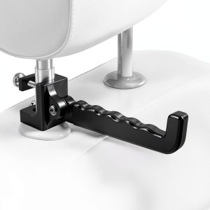 Aluminum Bow Headrest Hanger by Tiga Glossy Finish with Silicone Shims-0