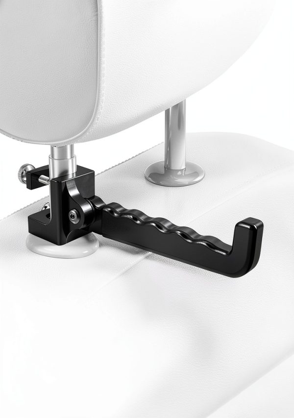 Aluminum Bow Headrest Hanger by Tiga Glossy Finish with Silicone Shims-0