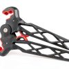 QI HUO JU Bow Stand - Black Plastic Archery Jack Stand Model 01BZGJS-6