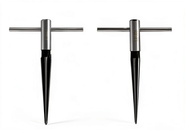 T-Handle Tapered Reamer Set Zorveiio Steel 1/8"-5/8" Hand Reamers-2