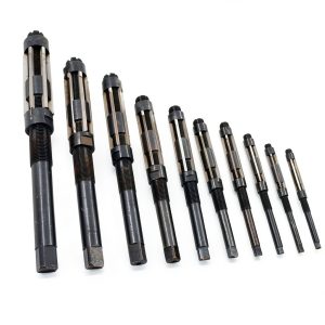 findmall 9 Set High Speed Steel Adjustable Hand Reamers 15/32 Inch to 1-3/16 Inch Fit for Drilling Machine and Other Machine-0