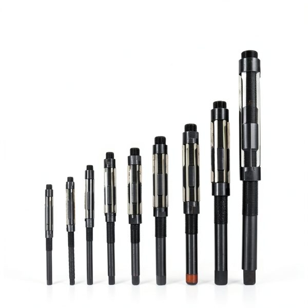 findmall 9 Set High Speed Steel Adjustable Hand Reamers 15/32 Inch to 1-3/16 Inch Fit for Drilling Machine and Other Machine-1