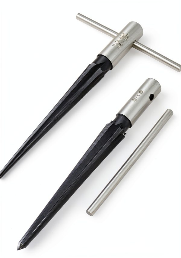 T-Handle Tapered Reamer Set Zorveiio Steel 1/8"-5/8" Hand Reamers-3