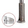 findmall 9 Set High Speed Steel Adjustable Hand Reamers 15/32 Inch to 1-3/16 Inch Fit for Drilling Machine and Other Machine-3