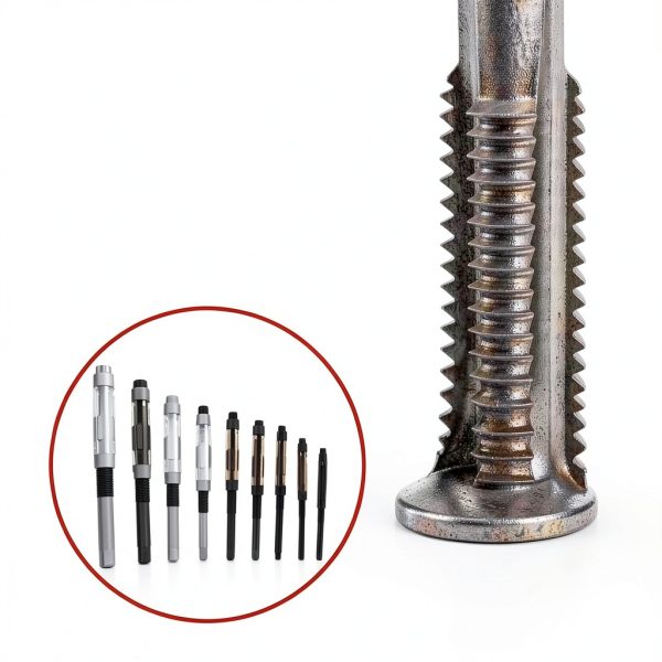 findmall 9 Set High Speed Steel Adjustable Hand Reamers 15/32 Inch to 1-3/16 Inch Fit for Drilling Machine and Other Machine-3