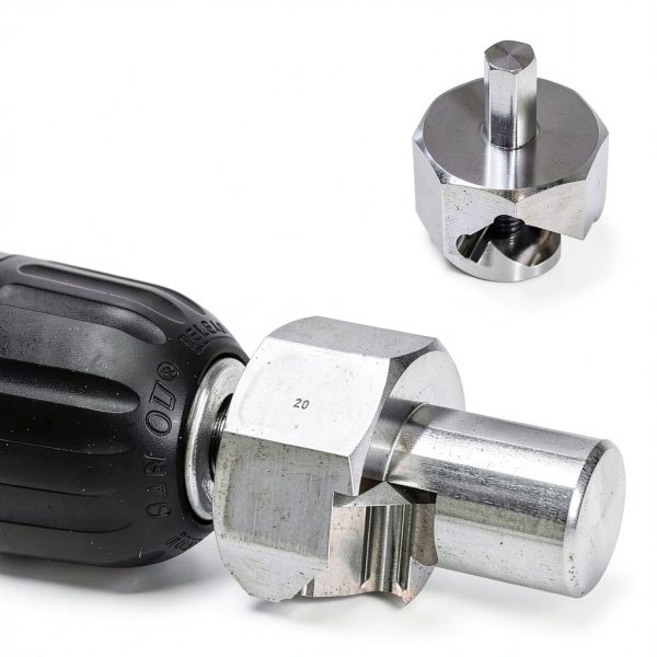Bench Dog Hole Chamfer Reamer Tool divenge T10 Blade StainlessSteel-7