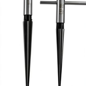 T-Handle Tapered Reamer Set Zorveiio Steel 1/8"-5/8" Hand Reamers-0