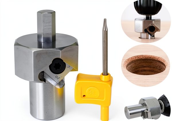 Bench Dog Hole Chamfer Reamer Tool divenge T10 Blade StainlessSteel-0