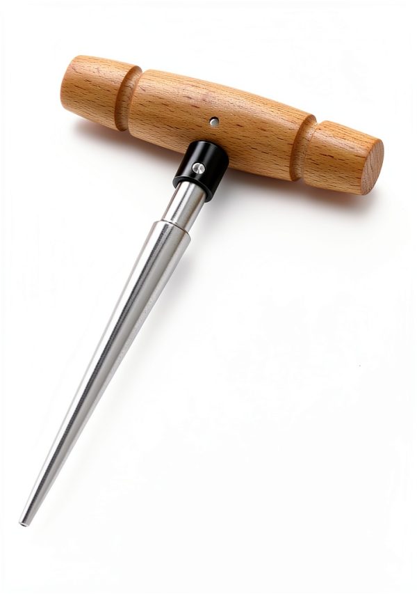 Alnicov Tapered Reamer with T‑Handle 4‑Fluted Chamfer 1/8‑1/2"-1