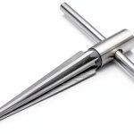 Repairmans Taper Reamer Woodstock D4140 7-Flute Removable Handle 5in-0