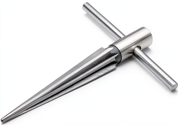 Repairmans Taper Reamer Woodstock D4140 7-Flute Removable Handle 5in-0