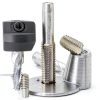 findmall 9 Set High Speed Steel Adjustable Hand Reamers 15/32 Inch to 1-3/16 Inch Fit for Drilling Machine and Other Machine-5
