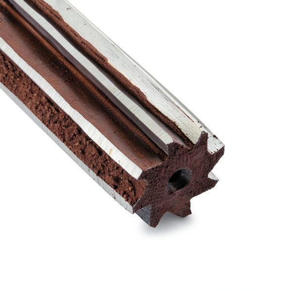 Hand Reamer uxcell 3/4" High Speed Steel Straight Flutes Cutter-2