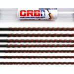 CRB 7 Piece Tape Reamer Set Reamer Kit with Cork & Fiberglass, 16"-0