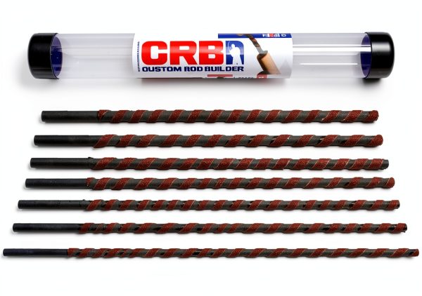 CRB 7 Piece Tape Reamer Set Reamer Kit with Cork & Fiberglass, 16"-0