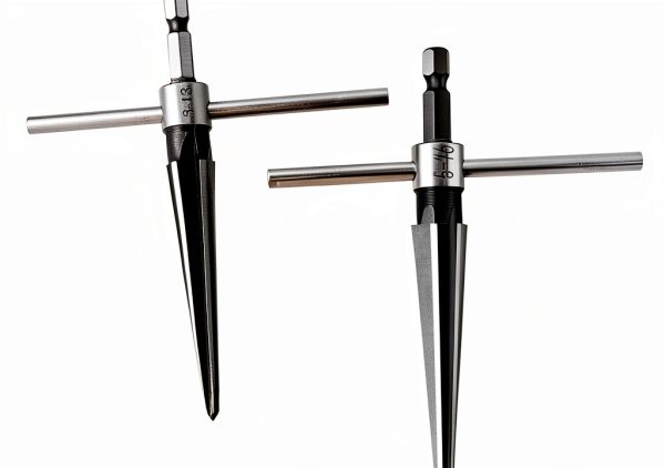 T Handle Taper Reamer Set Eyech 2‑Piece Hand Reamers with Hex Shank-8